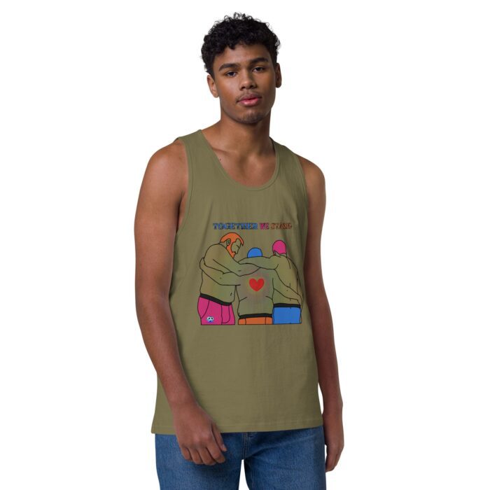 Men’s premium tank top - Together We Stand - Image 18