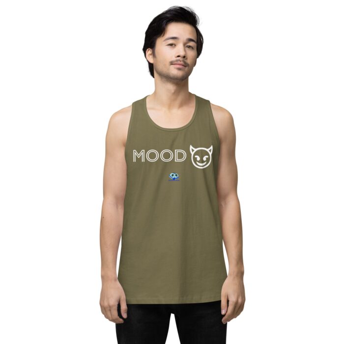 Men’s premium tank top - Mood Horny Devil Emoji - Image 31