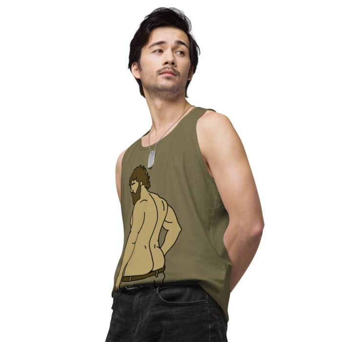 Men’s premium tank top - Curly Hair and All that Ass - Image 35