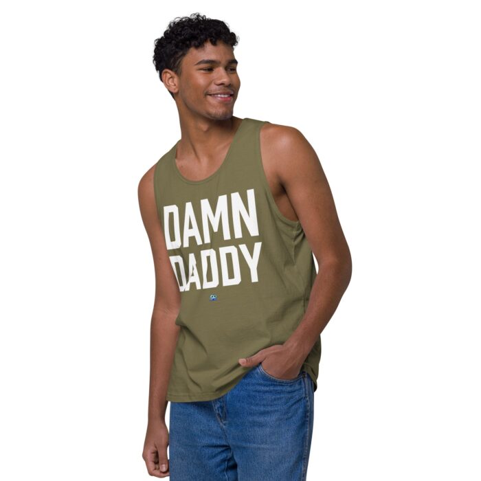 Men’s premium tank top - Damn Daddy - Image 27