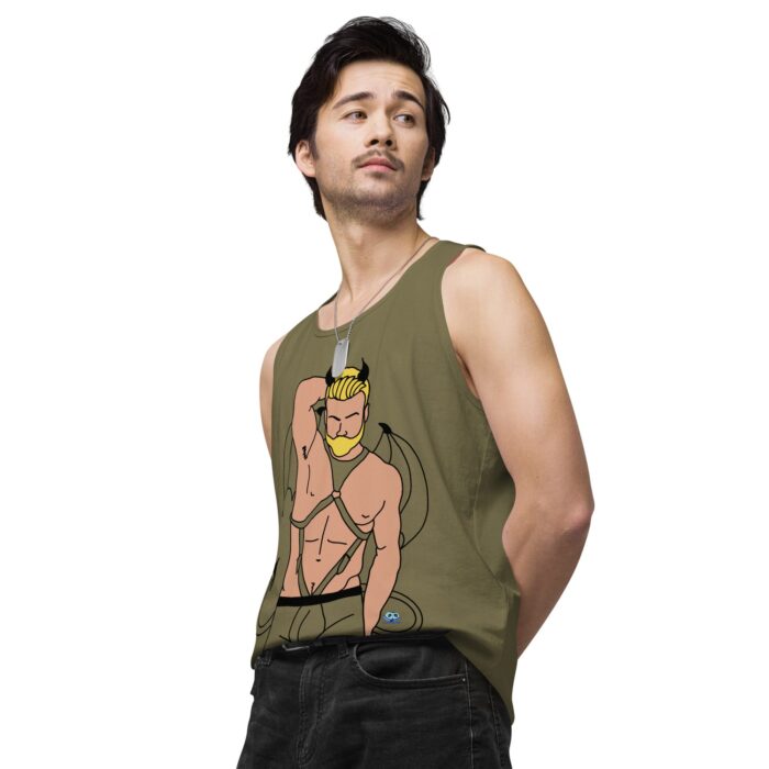 Men’s premium tank top - Devil - Image 34
