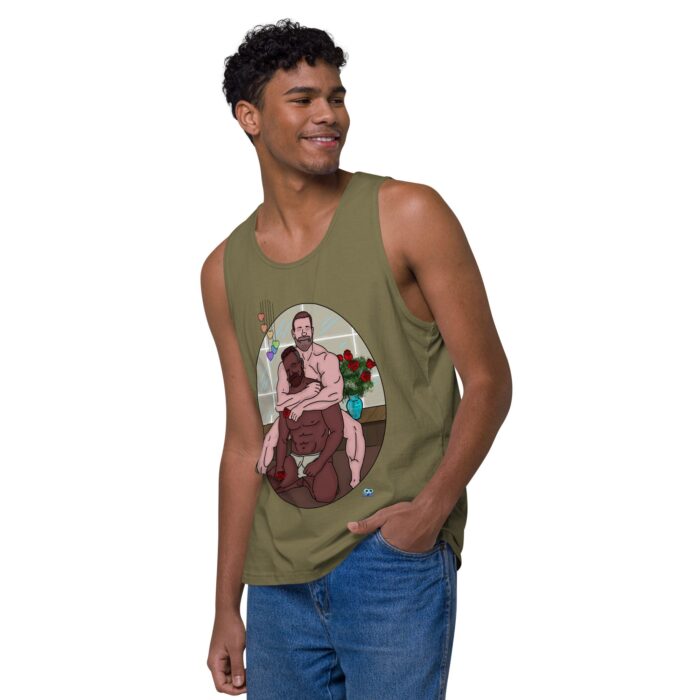 Men’s premium tank top - Guns & Roses - Image 19