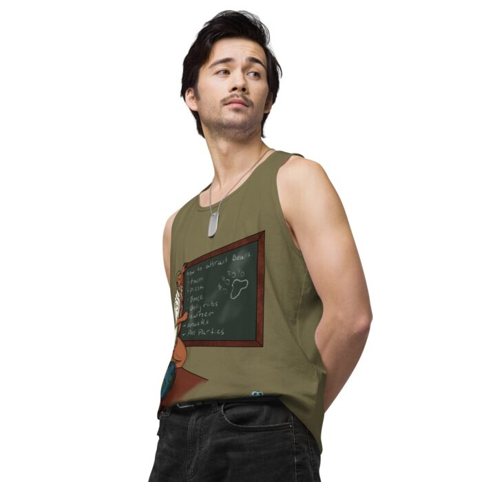 Men’s premium tank top - How To Attract A Bear - Image 35