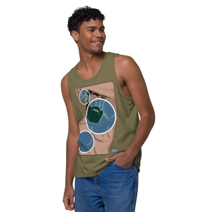 Men’s premium tank top - Negative Feelings - Image 20