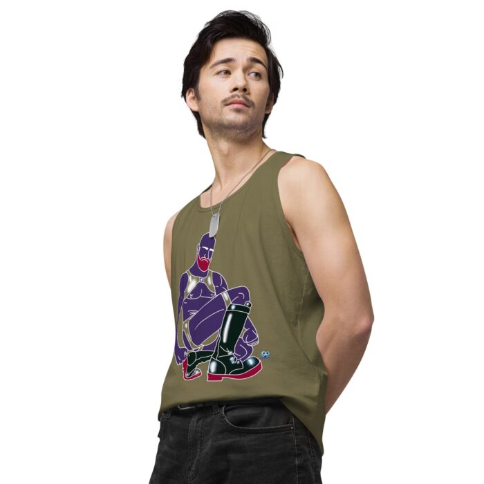Men’s premium tank top - Rubber Daddy - Image 34