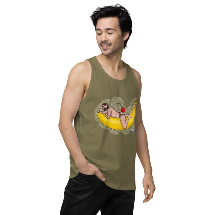 Men’s premium tank top - Cherry on Top - Image 34