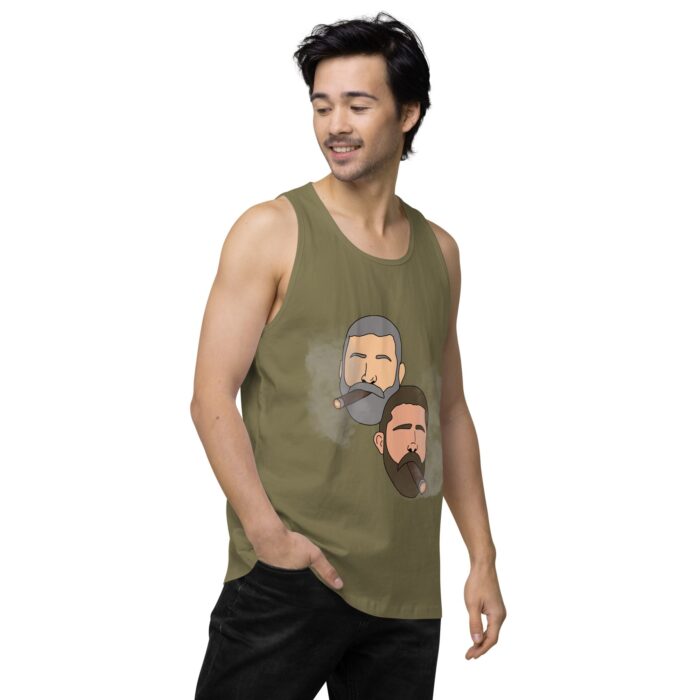 Men’s premium tank top - Cigars - Image 33