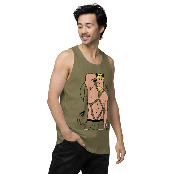 Men’s premium tank top - Devil - Image 33
