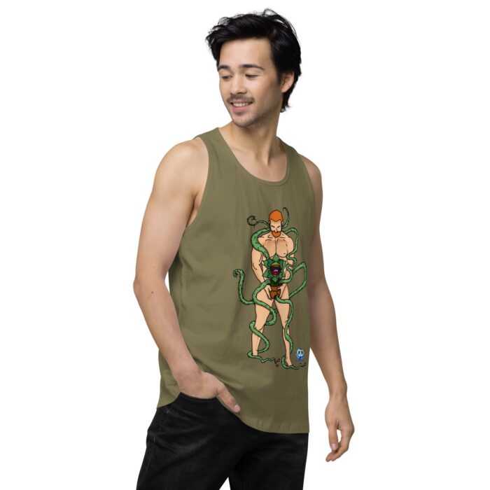 Men’s premium tank top - Feed Me - Image 34