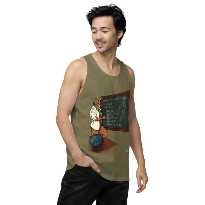 Men’s premium tank top - How To Attract A Bear - Image 34