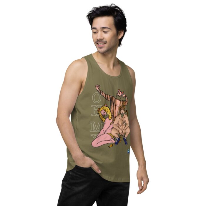 Men’s premium tank top - Oh My - Image 33