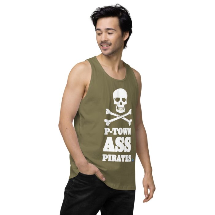 Men’s premium tank top - P-Town Ass Pirates - Image 33