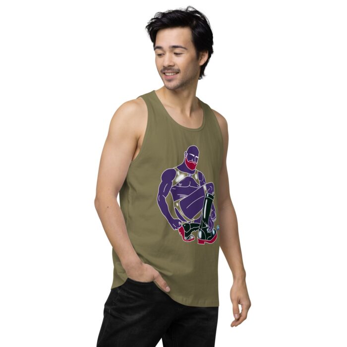Men’s premium tank top - Rubber Daddy - Image 33