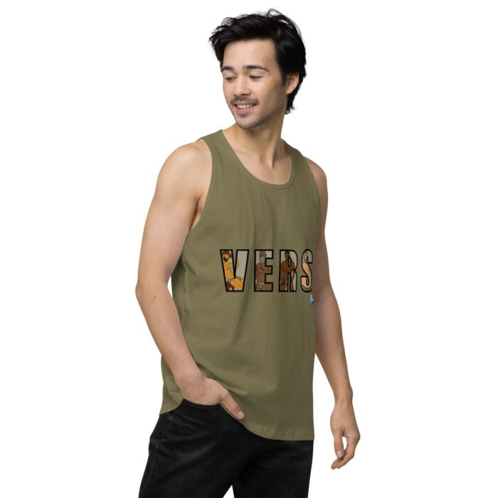 Men’s premium tank top - VERS Cutout - Image 34