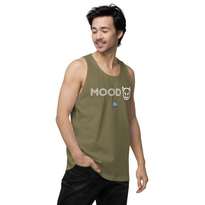 Men’s premium tank top - Mood Horny Devil Emoji - Image 33