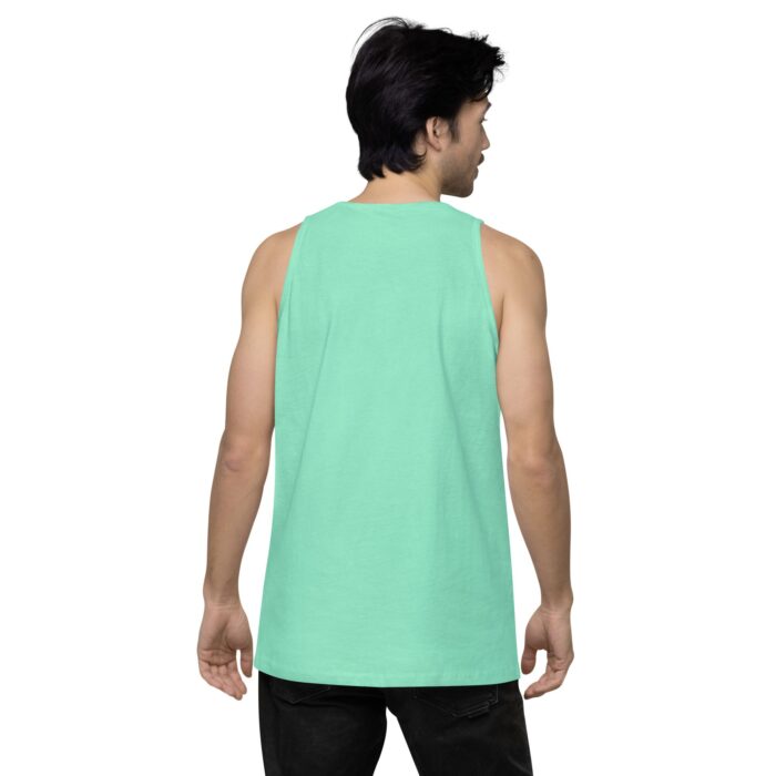 Men’s premium tank top - Safe with me - Image 60