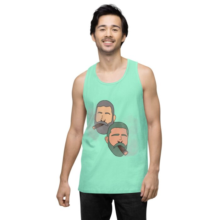 Men’s premium tank top - Cigars - Image 57