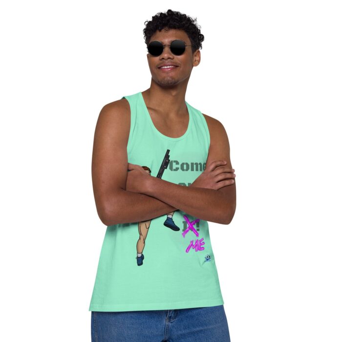 Men’s premium tank top - Come and Take Me - Image 38