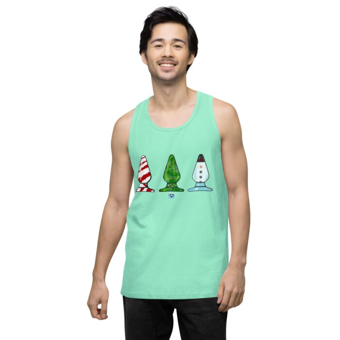 Men’s premium tank top - Holiday Butt Plugs - Image 24