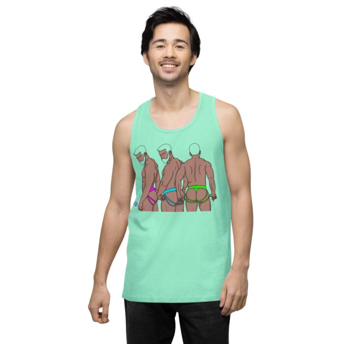 Men’s premium tank top - Neon Jocks - Image 57