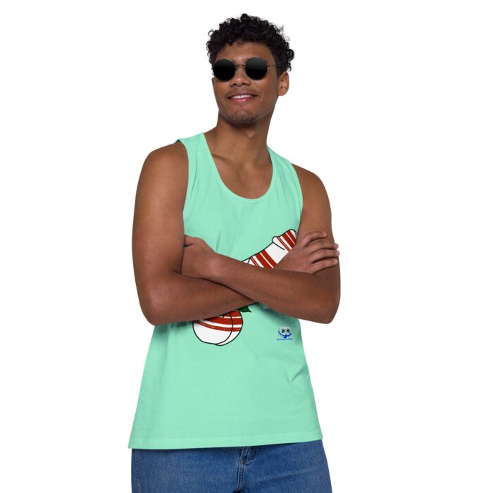 Men’s premium tank top - Peppermint Dick - Image 46