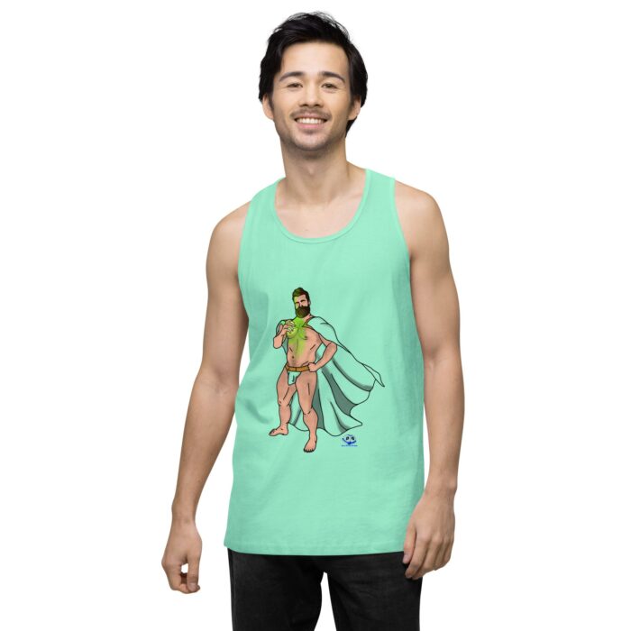 Men’s premium tank top - Powerful - Image 57
