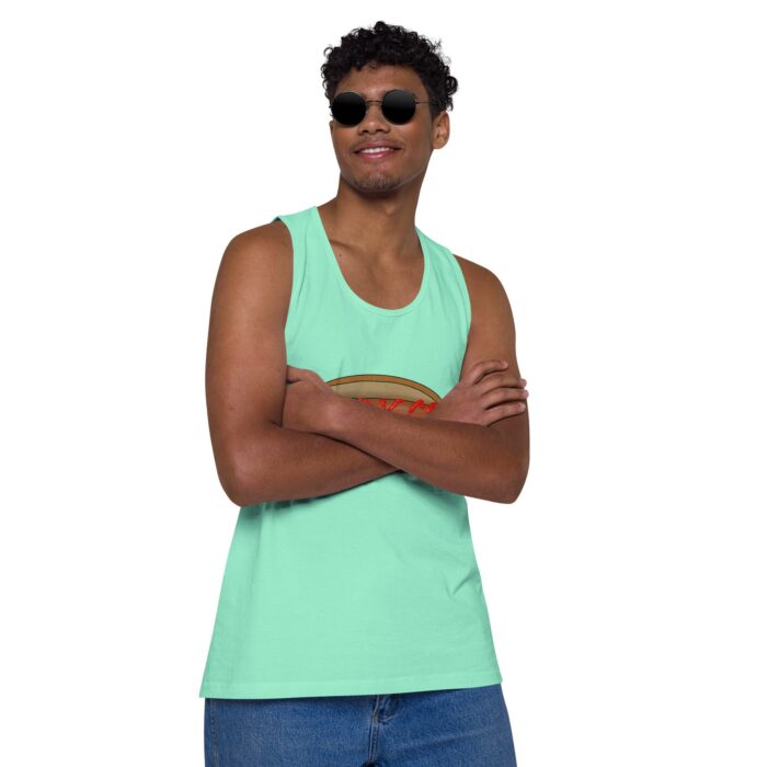 Men’s premium tank top - Real Bad Hotdog - Image 24