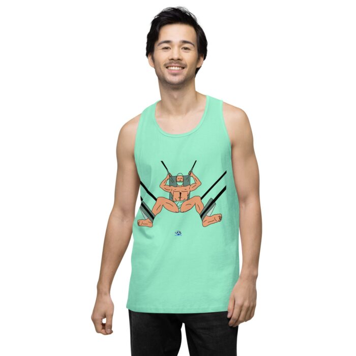 Men’s premium tank top - Sling Set - Image 24