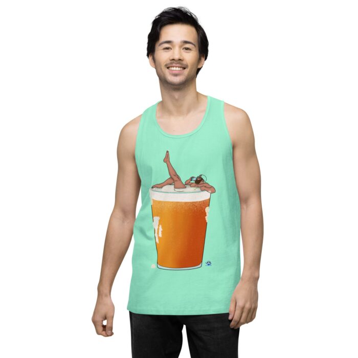 Men’s premium tank top - Great Head - Image 57