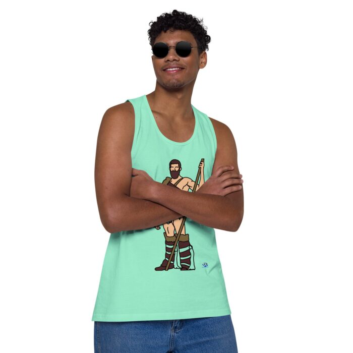 Men’s premium tank top - The Warrior - Image 46