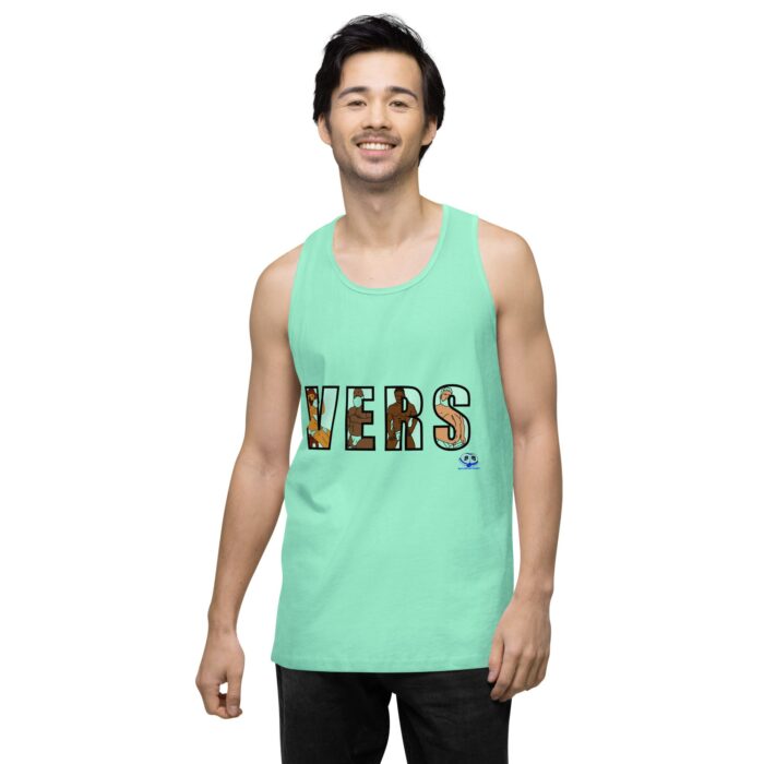Men’s premium tank top - VERS Cutout - Image 57