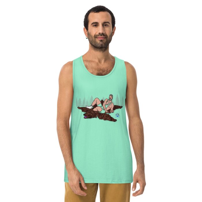 Men’s premium tank top - Bear Skin - Image 23