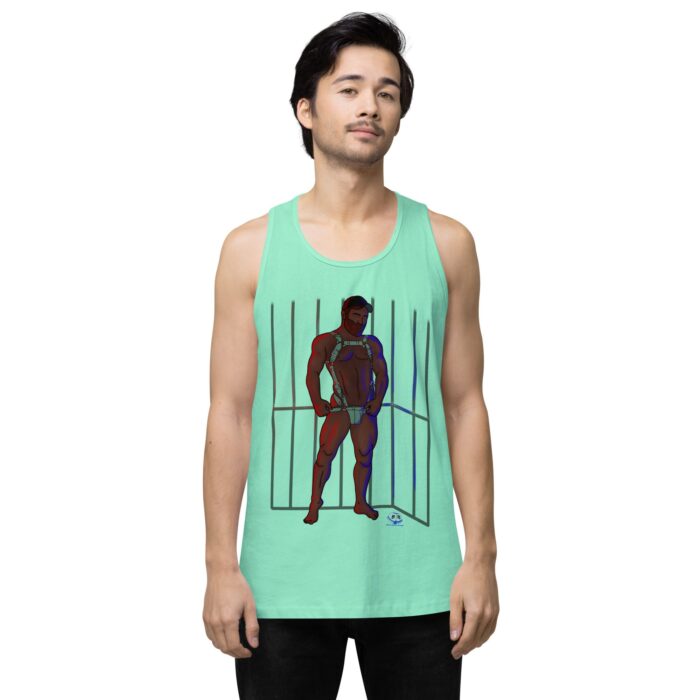 Men’s premium tank top - Busted - Image 23