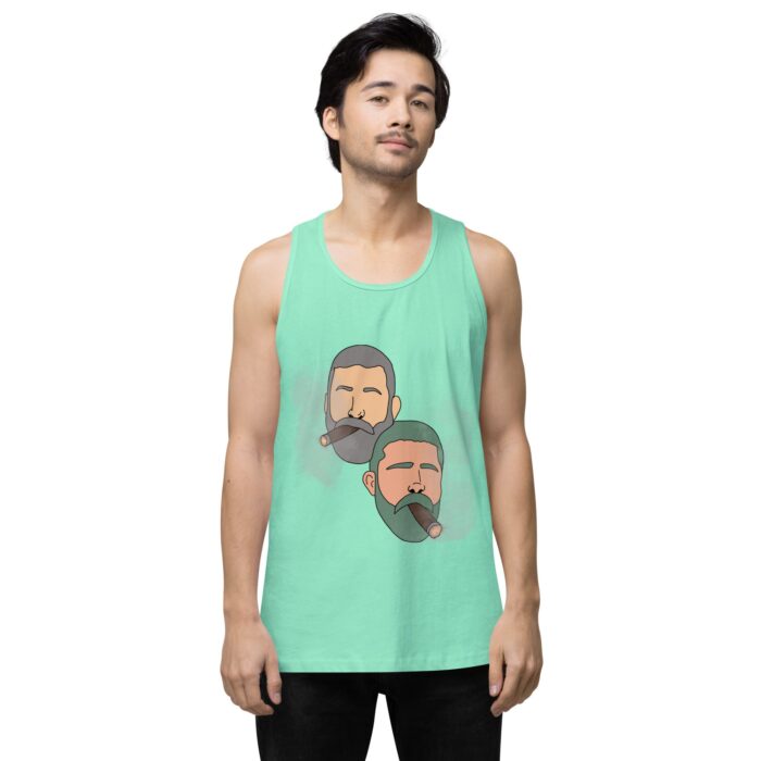 Men’s premium tank top - Cigars - Image 56
