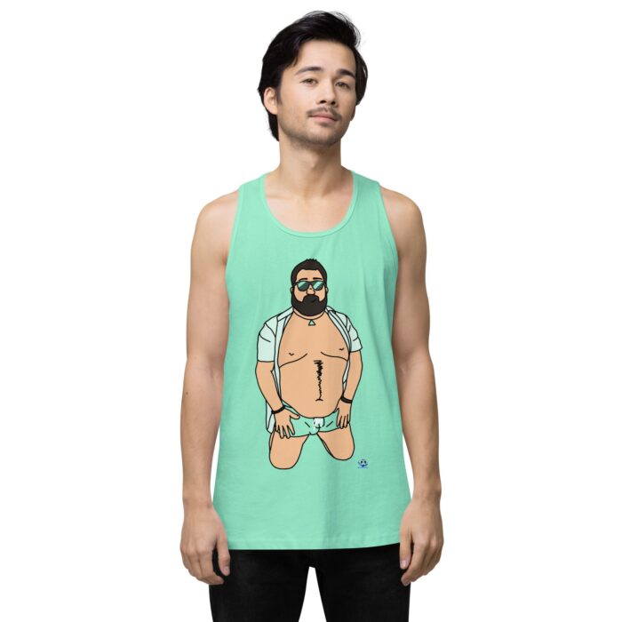 Men’s premium tank top - Confidence is Sexy - Image 56