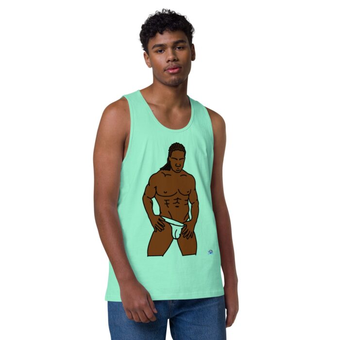 Men’s premium tank top - Dreadlocks - Image 45