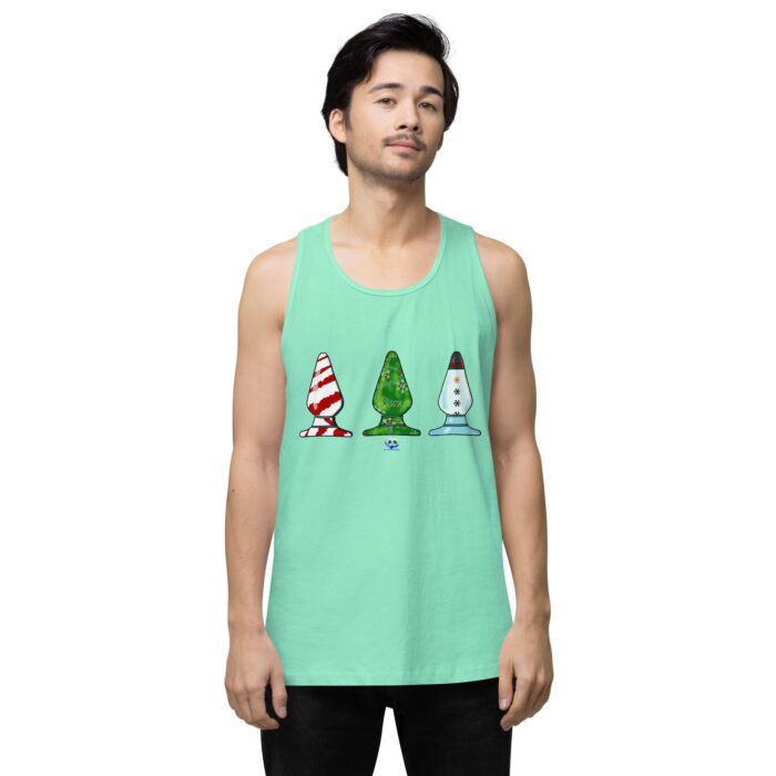 Men’s premium tank top - Holiday Butt Plugs - Image 23