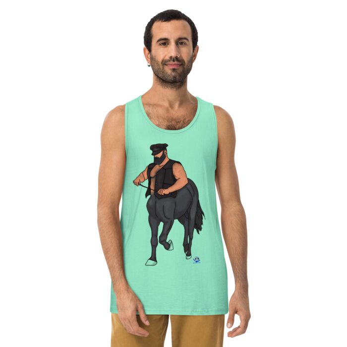 Men’s premium tank top - Hot to Trot
