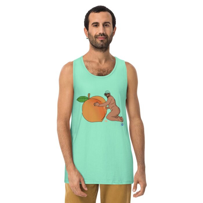 Men’s premium tank top - Juicy - Image 23