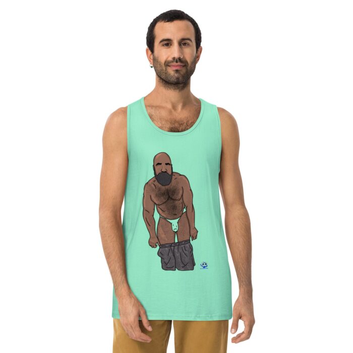Men’s premium tank top - Lose the Shorts - Image 23