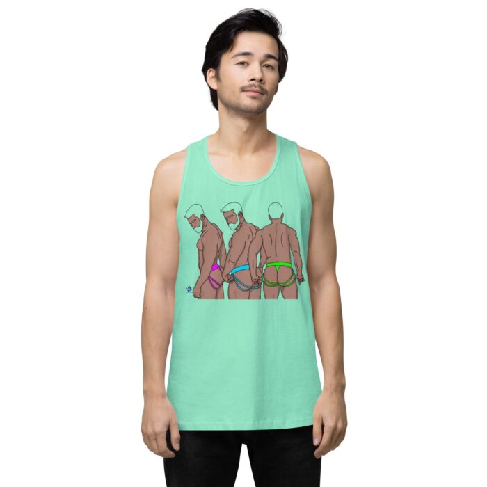 Men’s premium tank top - Neon Jocks - Image 56