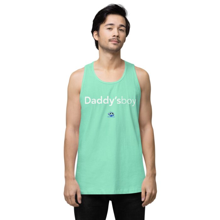 Men’s premium tank top - Daddys Boy - Image 56