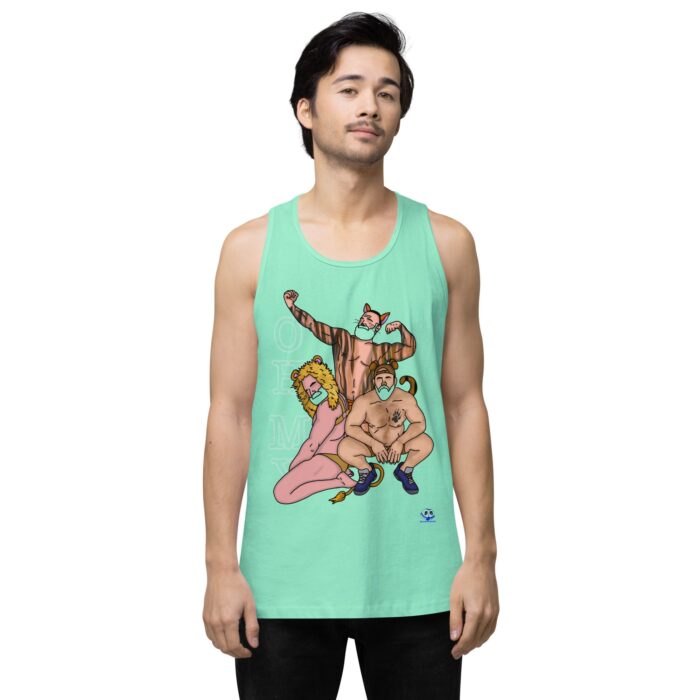 Men’s premium tank top - Oh My - Image 56