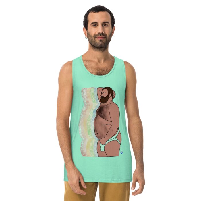 Men’s premium tank top - Radiant - Image 23