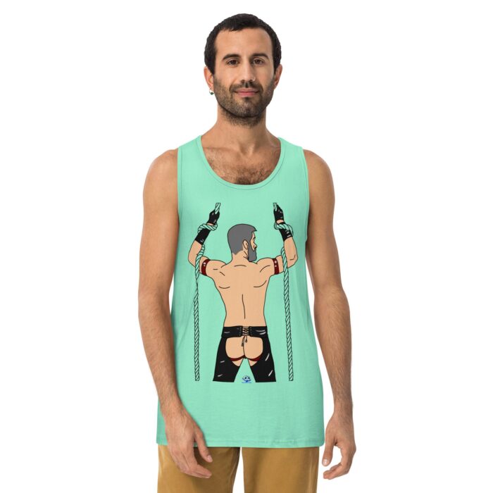 Men’s premium tank top - Ropes - Image 23