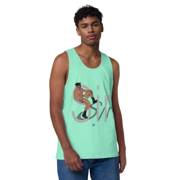 Men’s premium tank top - Sir - Image 45
