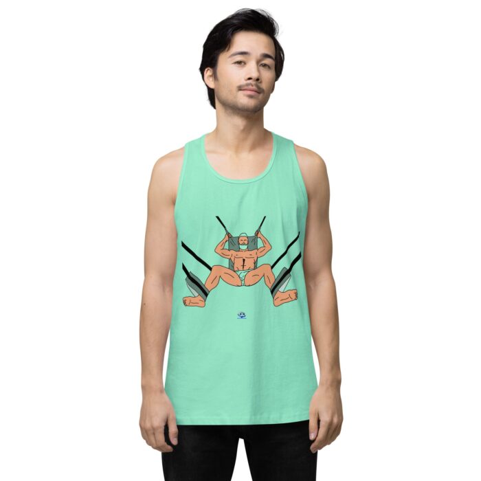 Men’s premium tank top - Sling Set - Image 23