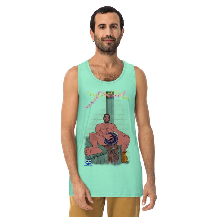Men’s premium tank top - Vaquero - Image 12