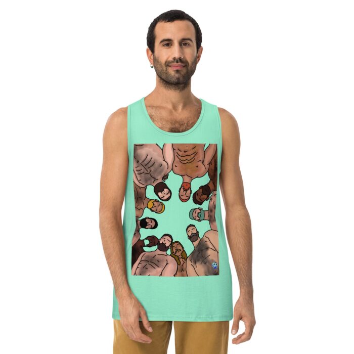 Men’s premium tank top - View From the Tops