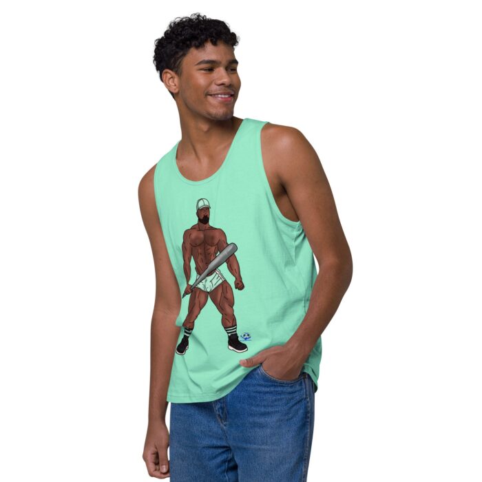 Men’s premium tank top - Batter Up - Image 48